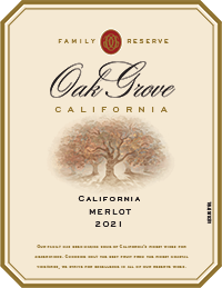 2021 Oak Grove <em>Family <em>Reserve</em> </em> Merlot