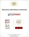 Reserve Zinfancel