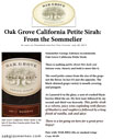 Reserve Petite Sirah